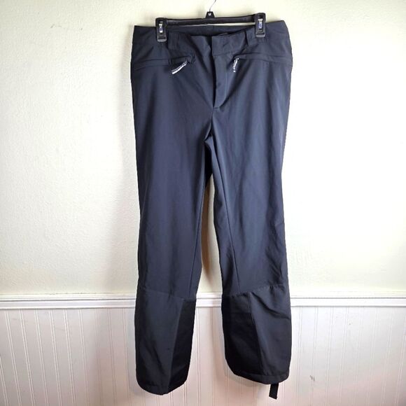 Spyder Pants - Women's Sypder Soft Shell Winter Snow Ski Black Pants Size 14